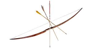 bow and arrows